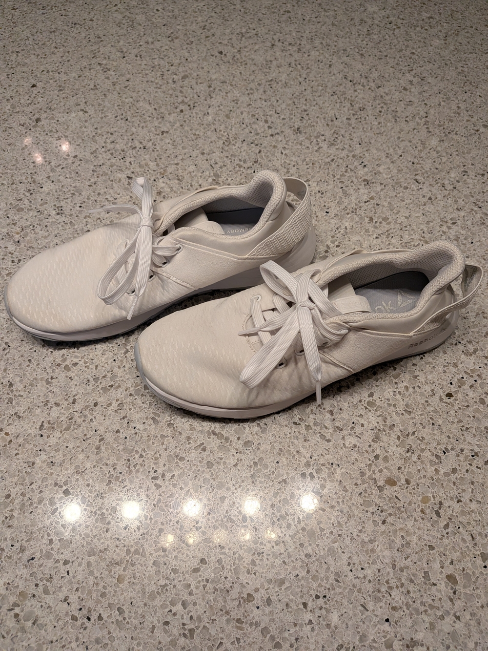 Reebok Women’s White Lace-Up Sneakers